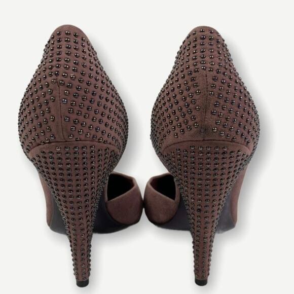 Miu Miu Calzature Donna Studded Heels Size 37/ US 7 - Picture 2 of 7